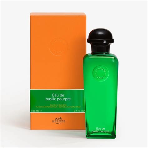 hermes eau de basilic pourpre|eau basilic pourpre cologne.